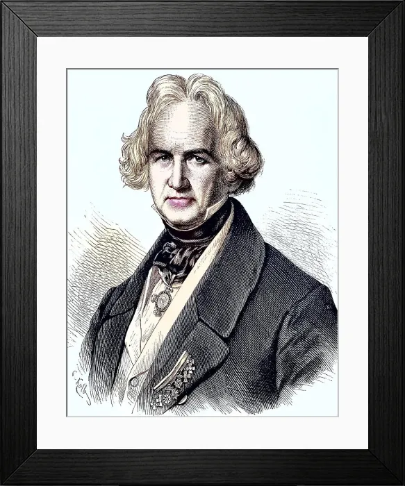 Framed Print : Christian Daniel Rauch, 2 January 1777, 3 December 1857, he founded the Berlin school of sculpture and was the foremost German sculptor of the 19th century, Germany, reproduction of an image, woodcut from the year 1881, digitally restored, Historic Framed Print : Christian Daniel Rauch, 2 January 1777, 3 December 1857, he founded the Berlin school of sculpture and was the foremost German sculptor of the 19th century, Germany, reproduction of an image, woodcut from the year 1881, digitally restored, Historic