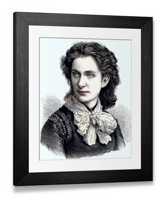 Framed Print : Auguste Wilbrandt-Baudius, born Auguste Baudius, 1 June 1843, 30 March 1937, was a German Austrian actress, Germany, reproduction of an image, woodcut from the year 1881, digitally restored, historical, born Auguste Baudius, 1 March 1937 Framed Print : Auguste Wilbrandt-Baudius, born Auguste Baudius, 1 June 1843, 30 March 1937, was a German Austrian actress, Germany, reproduction of an image, woodcut from the year 1881, digitally restored, historical, born Auguste Baudius, 1 March 1937