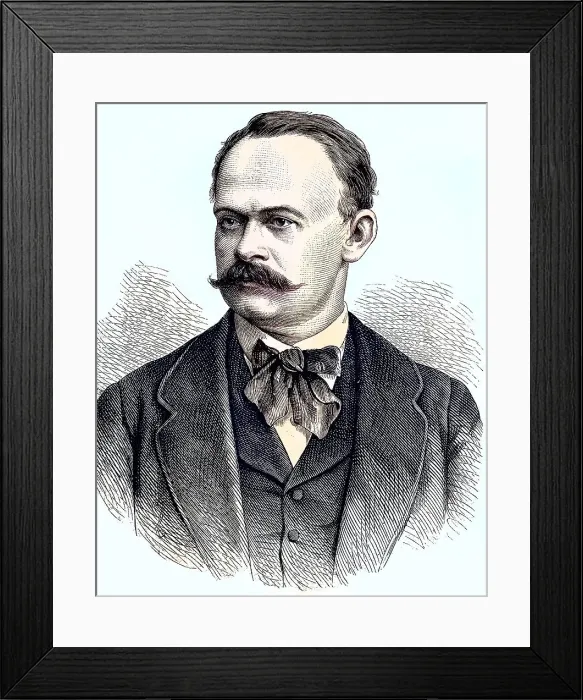 Framed Print : Heinrich VII Prince Reuss of Koestritz, 14 July 1825, 2 May 1906, was a German diplomat and Ambassador of the German Empire in Constantinople, Germany, reproduction of an image, woodcut from the year 1881, digitally improved, historical Framed Print : Heinrich VII Prince Reuss of Koestritz, 14 July 1825, 2 May 1906, was a German diplomat and Ambassador of the German Empire in Constantinople, Germany, reproduction of an image, woodcut from the year 1881, digitally improved, historical