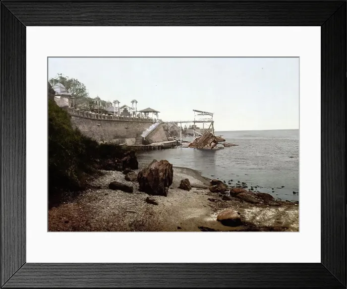 Framed Print : Petit fontan near Odessa, Russia, Ukraine, c. 1890, Historic, digitally enhanced reproduction of a photochrome print of the time Framed Print : Petit fontan near Odessa, Russia, Ukraine, c. 1890, Historic, digitally enhanced reproduction of a photochrome print of the time