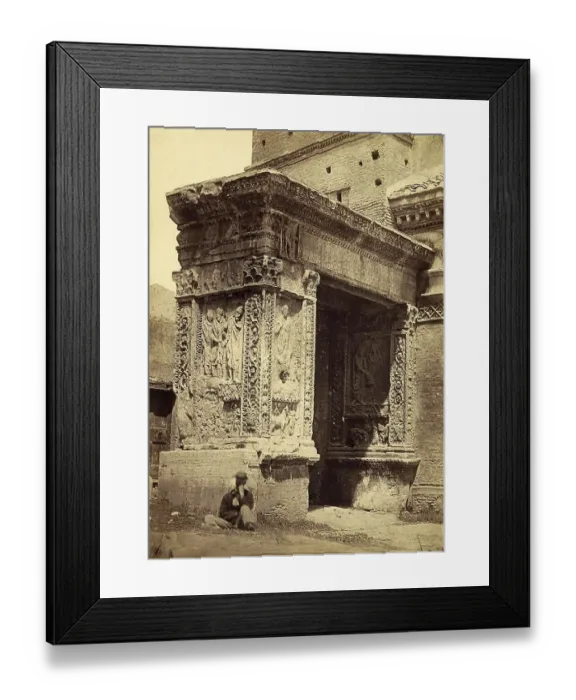 Framed Print : Ruin of the Arch of the Moneychangers in Rome in 1875, Italy, The moneychangers and cattle dealers dedicated the arch, which may have been an entrance to the Forum, to Septimius Severus Framed Print : Ruin of the Arch of the Moneychangers in Rome in 1875, Italy, The moneychangers and cattle dealers dedicated the arch, which may have been an entrance to the Forum, to Septimius Severus