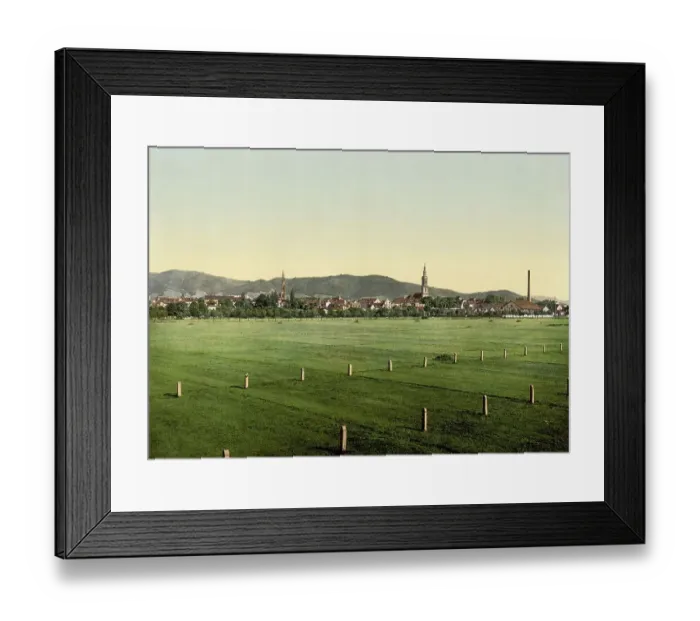 Framed Print : Offenburg in Baden-Wuerttemberg, around 1890, Germany, Historic, digitally restored reproduction from a 19th century original Framed Print : Offenburg in Baden-Wuerttemberg, around 1890, Germany, Historic, digitally restored reproduction from a 19th century original