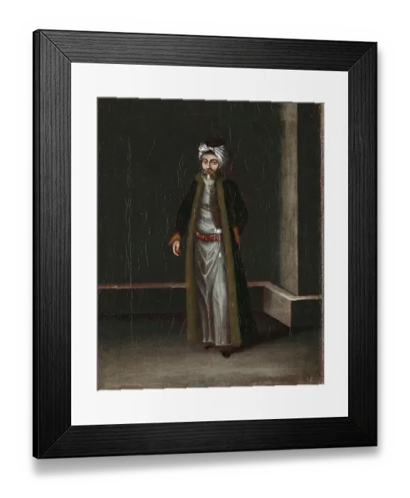Framed Print : Jewish Moneychanger in 1720, France, after a painting by Jean Baptiste Vanmour, Historical, digitally restored reproduction from a 19th century original Framed Print : Jewish Moneychanger in 1720, France, after a painting by Jean Baptiste Vanmour, Historical, digitally restored reproduction from a 19th century original