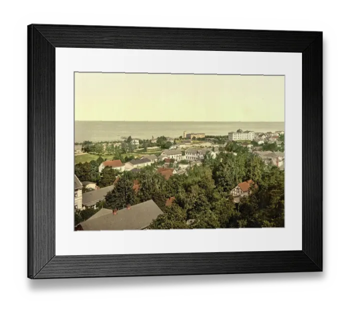 Framed Print : Misdroy in Pomerania, today Miedzydroje in Poland, around 1890, Germany, Historic, digitally restored reproduction from a 19th century original Framed Print : Misdroy in Pomerania, today Miedzydroje in Poland, around 1890, Germany, Historic, digitally restored reproduction from a 19th century original