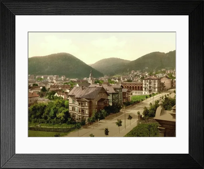 Framed Print : Friedrichrhoda in Thuringia, c. 1890, Germany, Historical, digitally restored reproduction from a 19th century original Framed Print : Friedrichrhoda in Thuringia, c. 1890, Germany, Historical, digitally restored reproduction from a 19th century original