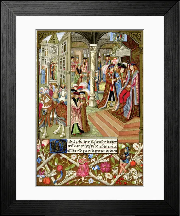 Framed Print : Charles, Duke of Burgundy Framed Print : Charles, Duke of Burgundy