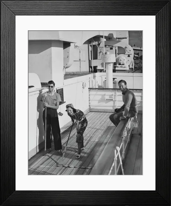 Framed Print : Deck Sports Framed Print : Deck Sports