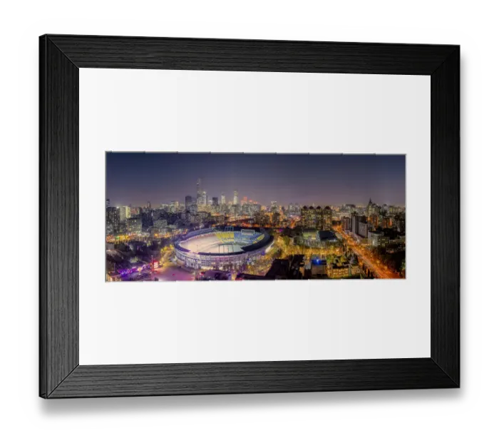 Framed Print : A bird s-eye view of Beijing Workers Stadium Framed Print : A bird s-eye view of Beijing Workers Stadium