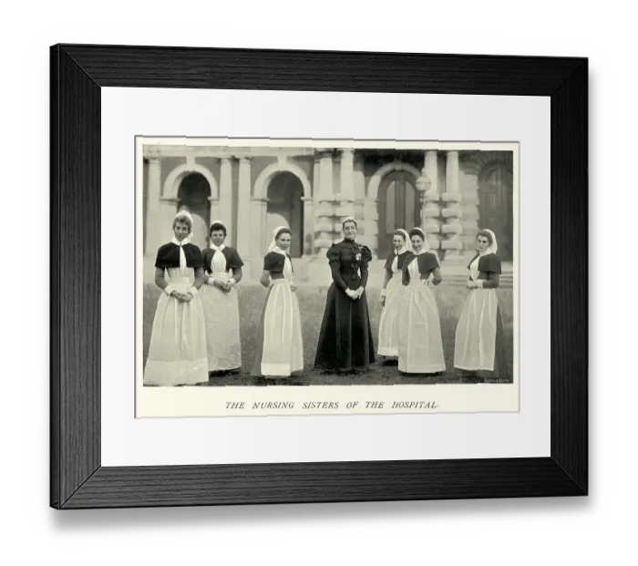 Framed Print : Nursing sisters, Nurses, Royal Victoria Hospital or Netley Hospital, Nurse, Victorian Healthcare, 1890s, 19th Century Framed Print : Nursing sisters, Nurses, Royal Victoria Hospital or Netley Hospital, Nurse, Victorian Healthcare, 1890s, 19th Century