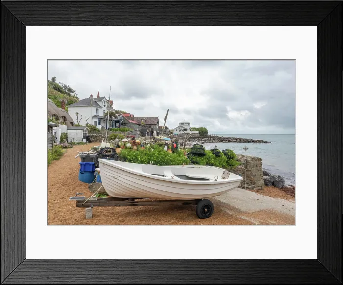 Framed Print : Steephill Cove Framed Print : Steephill Cove