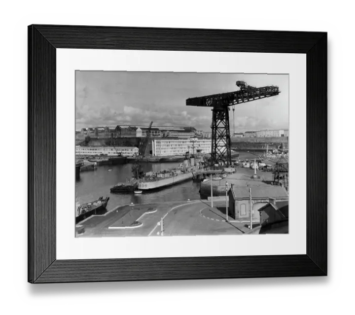 Framed Print : Brest Port Framed Print : Brest Port