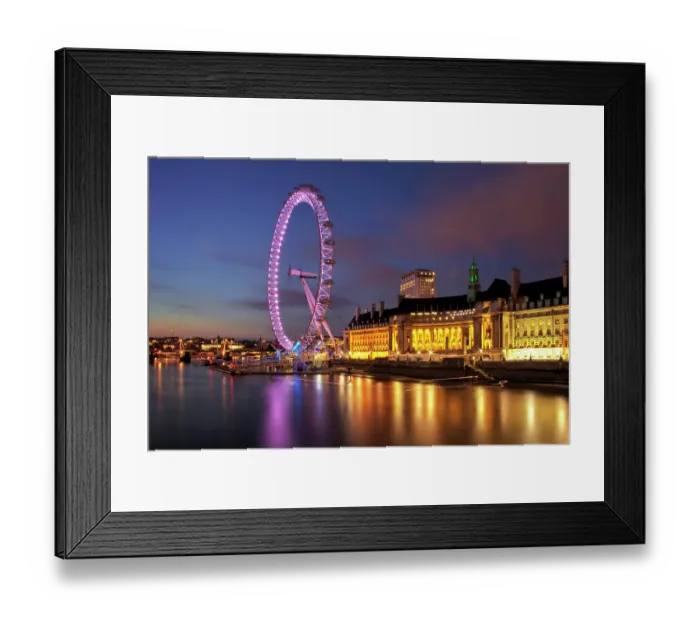 Framed Print : London Eye
