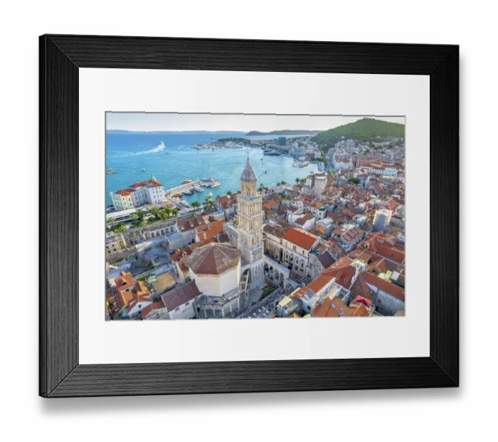 Framed Print : Diocletian's Palace, Split, Split-Dalmatia, Croatia Framed Print : Diocletian's Palace, Split, Split-Dalmatia, Croatia
