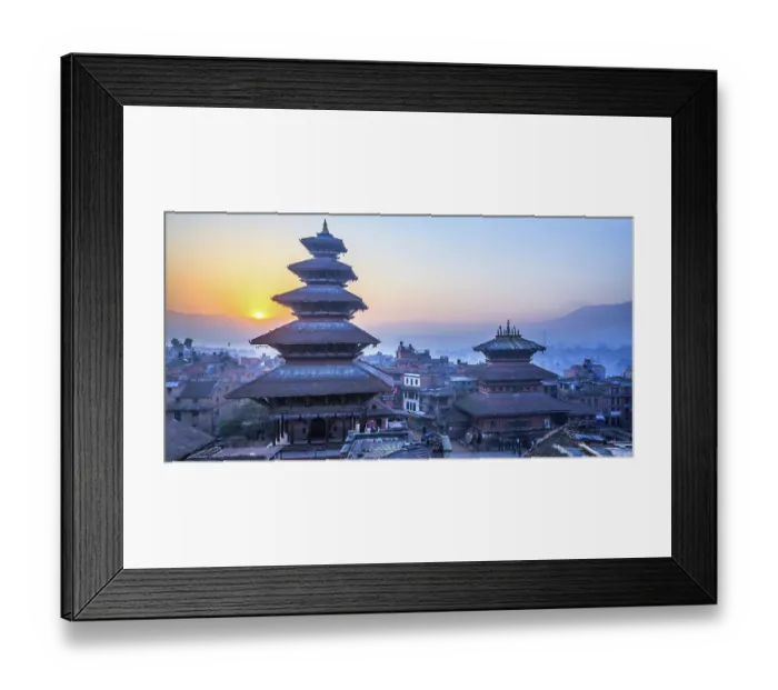 Framed Print : Dawn @ Bhaktapur, Nepal Framed Print : Dawn @ Bhaktapur, Nepal
