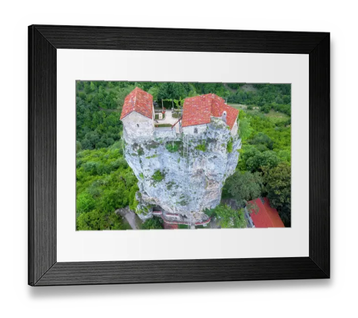Framed Print : Katskhi Pillar, Imereti Region, Georgia Framed Print : Katskhi Pillar, Imereti Region, Georgia