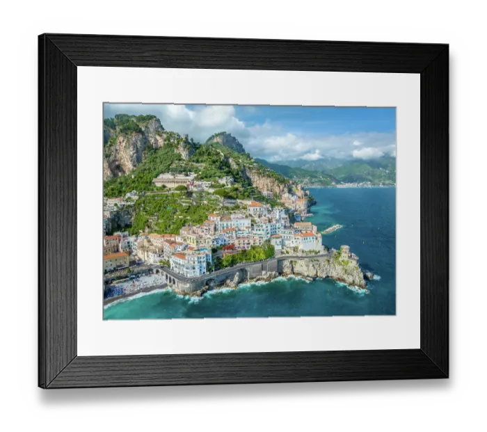 Framed Print : Amalfi, Amalfi Coast, Salerno, Campania, Italy Framed Print : Amalfi, Amalfi Coast, Salerno, Campania, Italy