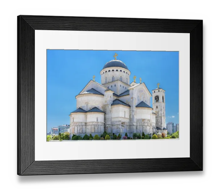 Framed Print : Cathedral of the Resurrection of Christ, Podgorica, Montenegro Framed Print : Cathedral of the Resurrection of Christ, Podgorica, Montenegro