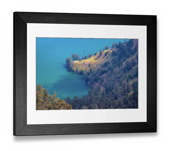 Framed Print : Lake Segara Anak, Mount Rinjani, East Lombok, Indonesia Framed Print : Lake Segara Anak, Mount Rinjani, East Lombok, Indonesia