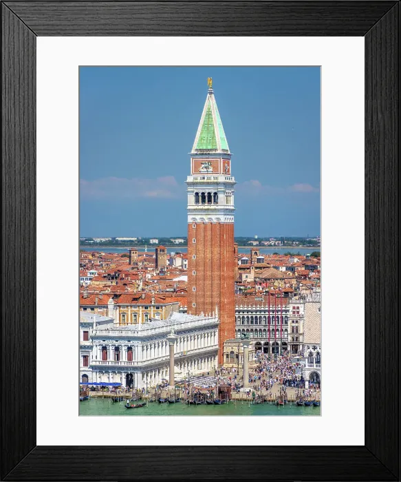 Framed Print : St Mark's Campanile (Campanile di San Marco), Venice, Veneto, Italy Framed Print : St Mark's Campanile (Campanile di San Marco), Venice, Veneto, Italy