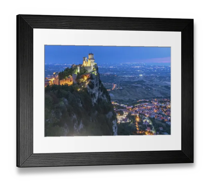 Framed Print : Guaita Tower (First Tower), San Marino Framed Print : Guaita Tower (First Tower), San Marino