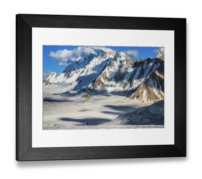 Framed Print : Snow Lake (Lukpe Lawo) From Hispar La, Biafo Hispar Snow Lake Trek, Central Karakoram National Park, Gilgit-Baltistan, Pakistan Framed Print : Snow Lake (Lukpe Lawo) From Hispar La, Biafo Hispar Snow Lake Trek, Central Karakoram National Park, Gilgit-Baltistan, Pakistan