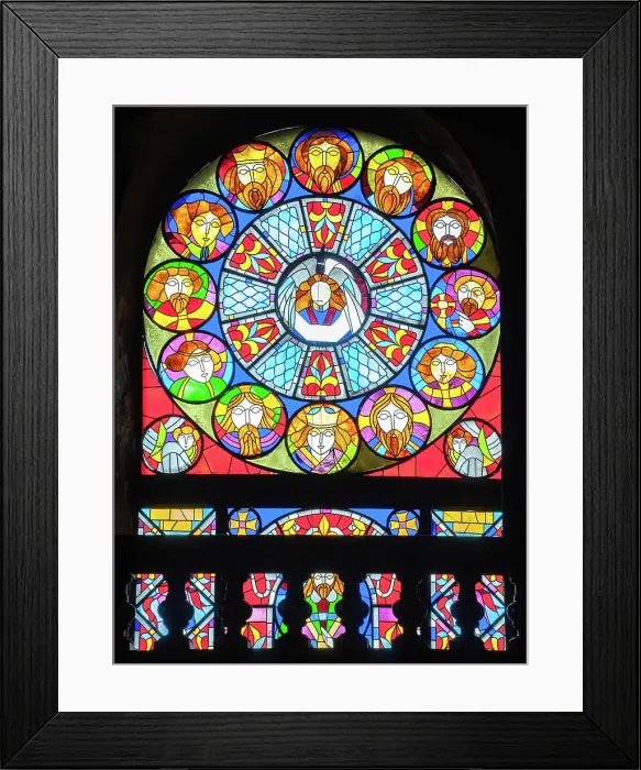 Framed Print : Stained Glass Window, Holy Mother Virgin Nativity Cathedral, Batumi, Adjara, Georgia Framed Print : Stained Glass Window, Holy Mother Virgin Nativity Cathedral, Batumi, Adjara, Georgia