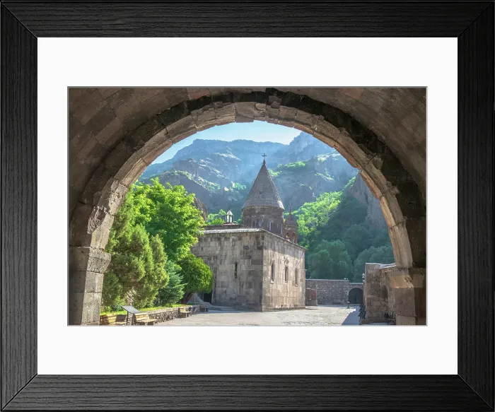 Framed Print : Geghard Monastery, Goght, Kotayk Province, Armenia Framed Print : Geghard Monastery, Goght, Kotayk Province, Armenia
