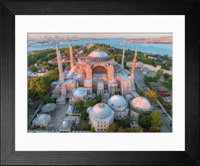 Framed Print : Dust Light Over Hagia Sophia Grand Mosque (Ayasofya Camii), Istanbul, Turkey Framed Print : Dust Light Over Hagia Sophia Grand Mosque (Ayasofya Camii), Istanbul, Turkey