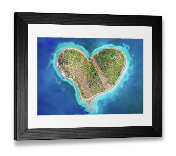 Framed Print : Galesnjak (Island of Love), Croatia Framed Print : Galesnjak (Island of Love), Croatia