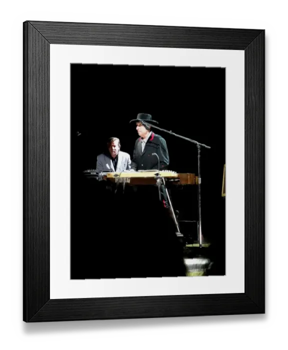 Framed Print : Bob Dylan Performs In Los Angeles