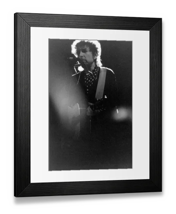 Framed Print : Bob Dylan Performs In Minnesota Framed Print : Bob Dylan Performs In Minnesota