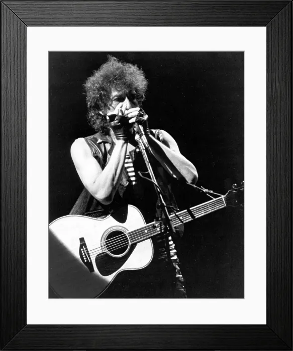 Framed Print : Bob Dylan True Confessions Tour Framed Print : Bob Dylan True Confessions Tour