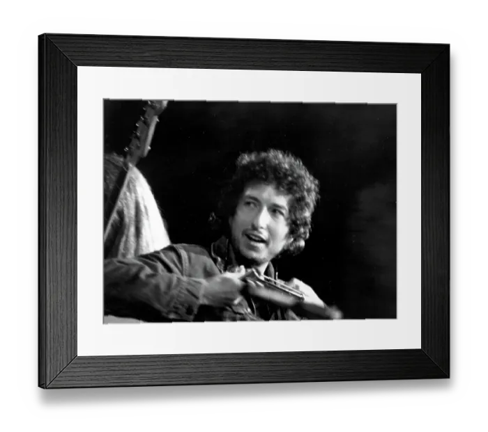 Framed Print : Bob Dylan Performing Framed Print : Bob Dylan Performing