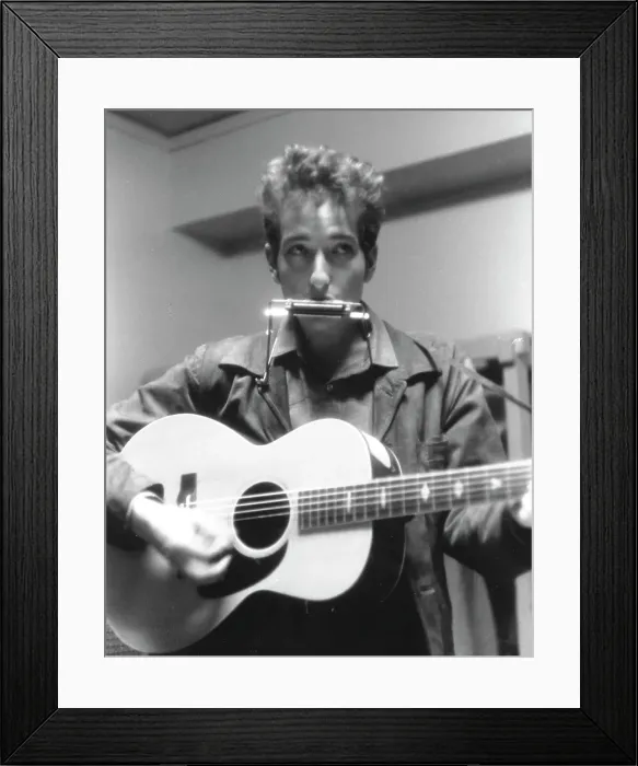 Framed Print : Bob Dylan Live In Boston