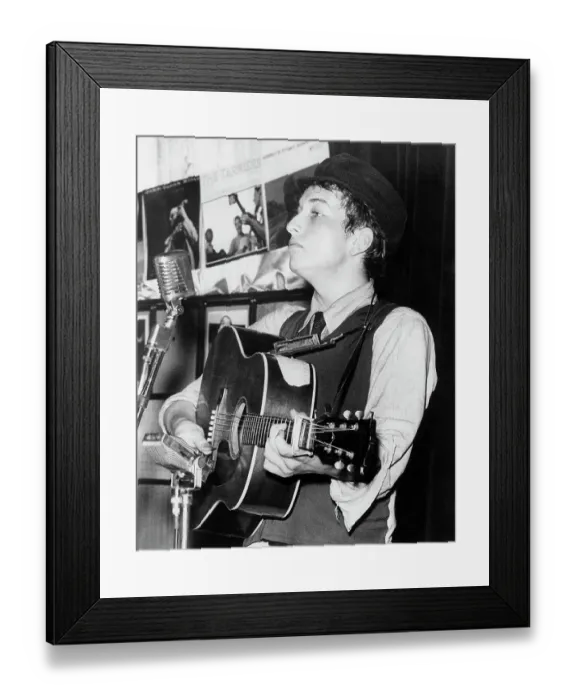 Framed Print : Bob Dylan At Folk City Framed Print : Bob Dylan At Folk City