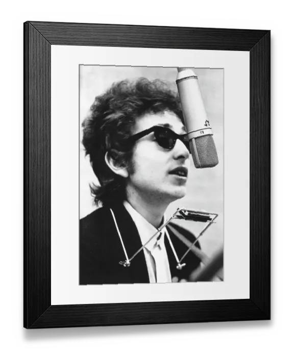Framed Print : Bob Dylan Records Bringing It All Back Home