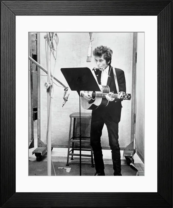 Framed Print : Bob Dylan Records Bringing It All Back Home