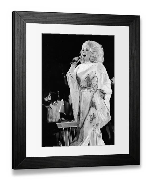 Framed Print : Dolly Parton Live Framed Print : Dolly Parton Live