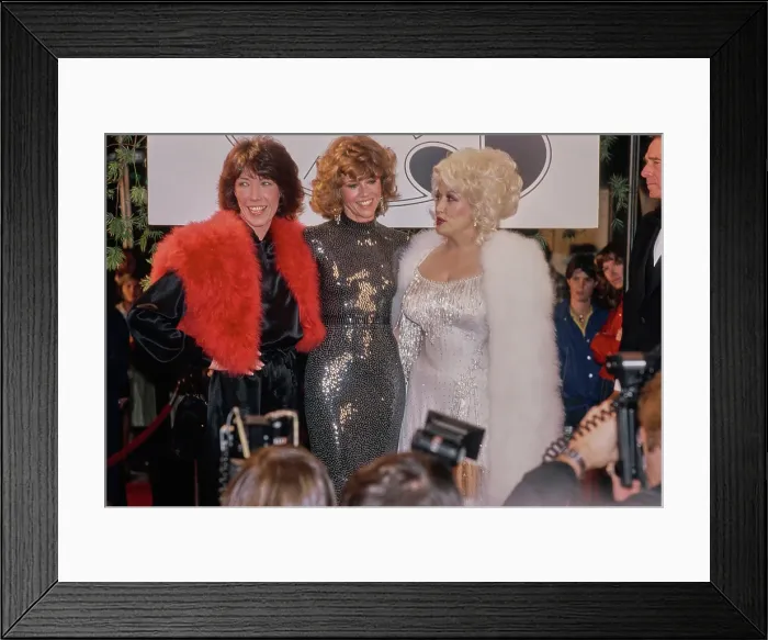 Framed Print : Lily Tomlin, Dolly Parton, Jane Fonda Framed Print : Lily Tomlin, Dolly Parton, Jane Fonda