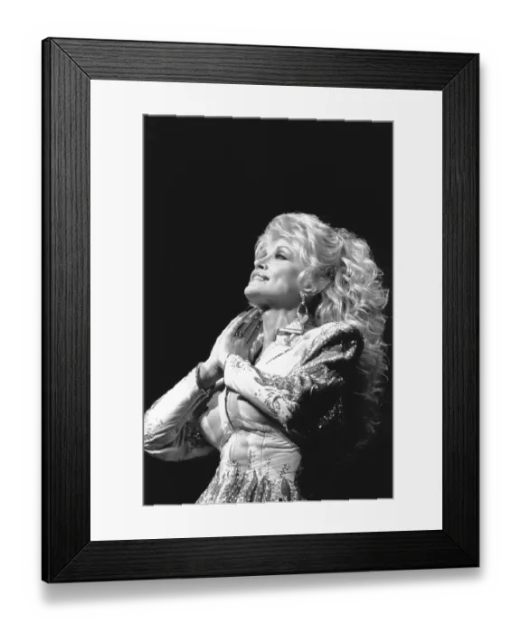 Framed Print : Dolly Parton Performing In LA Framed Print : Dolly Parton Performing In LA