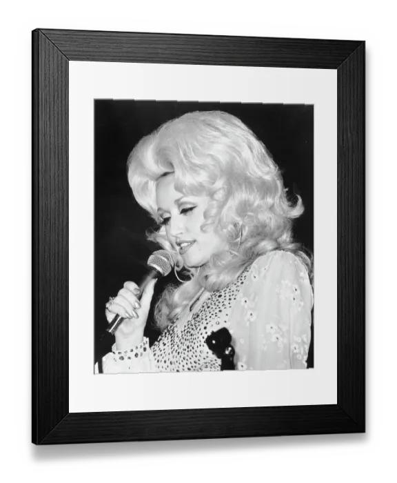 Framed Print : Dolly Parton Performing Framed Print : Dolly Parton Performing