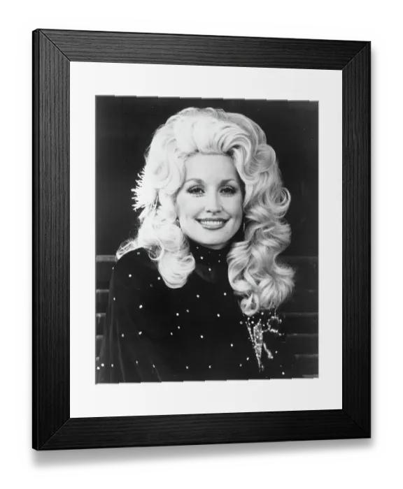 Framed Print : Dolly Parton Portrait Framed Print : Dolly Parton Portrait