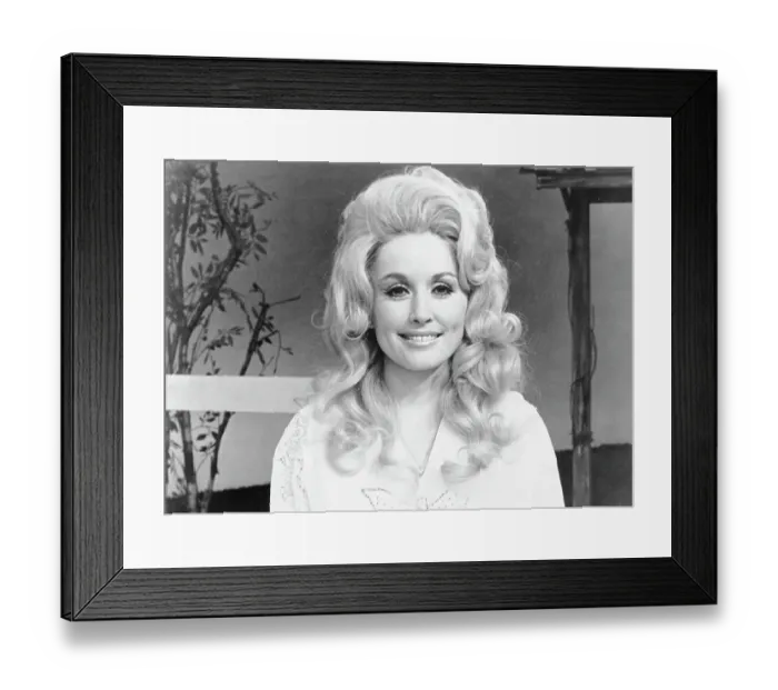 Framed Print : Dolly Parton Portrait Framed Print : Dolly Parton Portrait