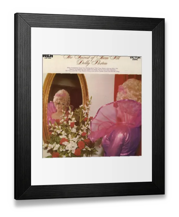 Framed Print : Album Cover For The Fairest of Them All Dolly Parton Framed Print : Album Cover For The Fairest of Them All Dolly Parton