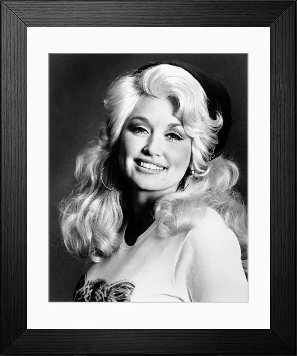 Framed Print : Dolly Parton Portrait Framed Print : Dolly Parton Portrait