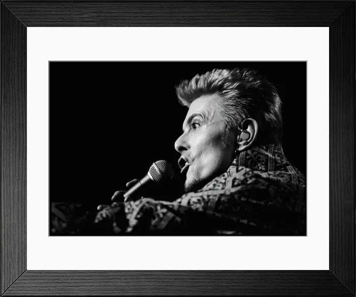 Framed Print : Bowie In New York Framed Print : Bowie In New York