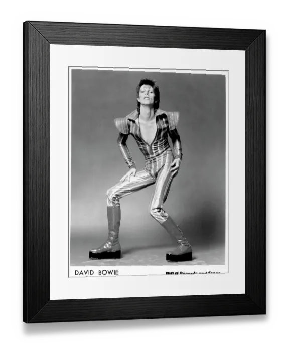 Framed Print : David Bowie As Ziggy Stardust Framed Print : David Bowie As Ziggy Stardust