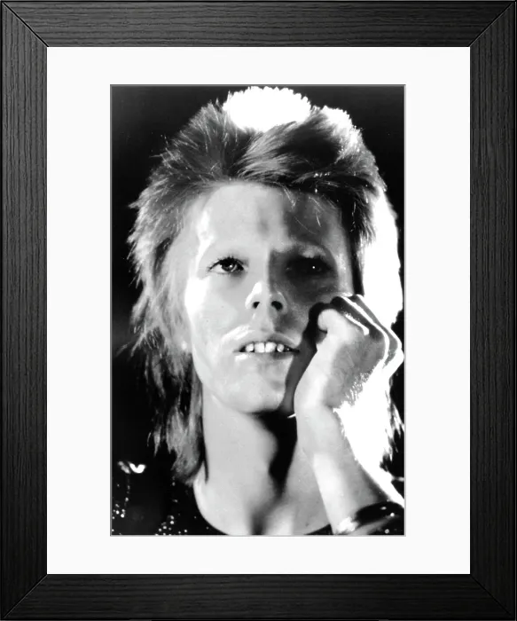Framed Print : David Bowie Portrait Framed Print : David Bowie Portrait