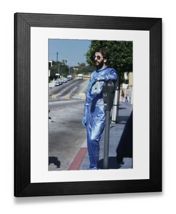 Framed Print : Promoting Goodnight Vienna Solo Album Framed Print : Promoting Goodnight Vienna Solo Album