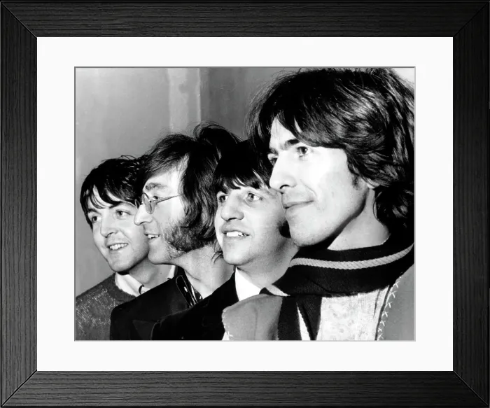 Framed Print : Beatles Portrait Framed Print : Beatles Portrait